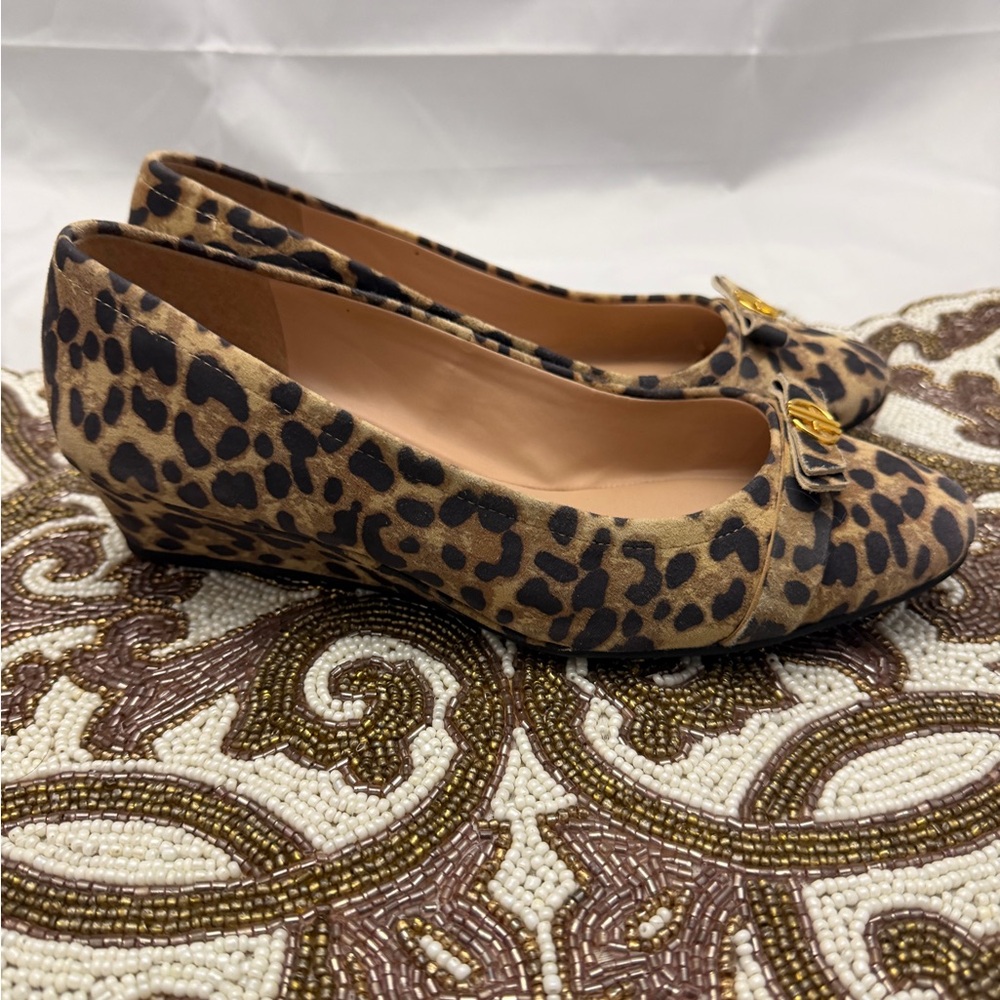 Cole Haan Malta wedge  Leopard Print Flats